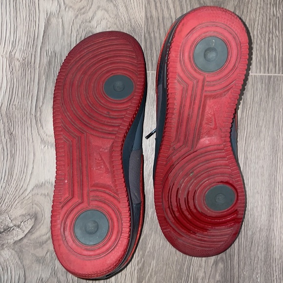 Air Force 1 Premium Flint Grey | Varsity Red | Flint Grey - Picture 4 of 7